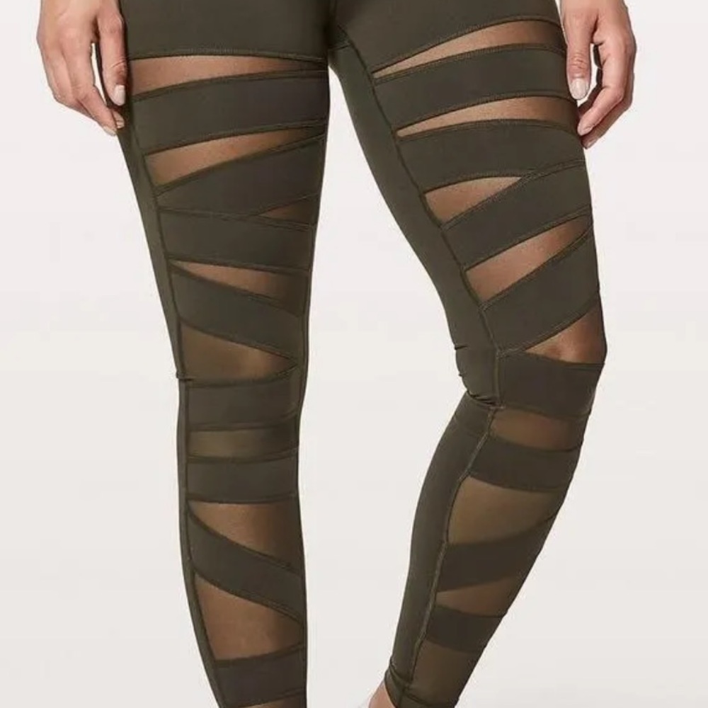Lululemon Lulu Tech Mesh wunder under Leggings